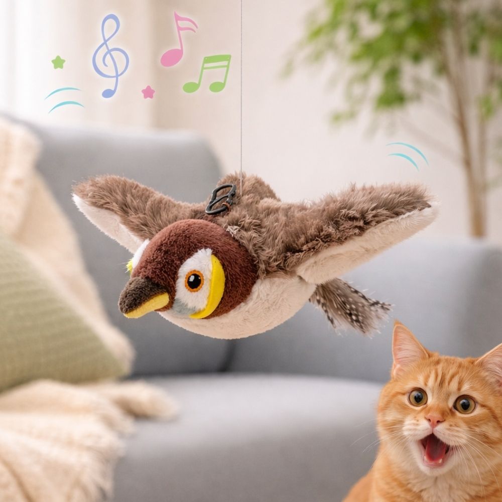 Pájaro Activo – Juguete Interactivo para Gatos