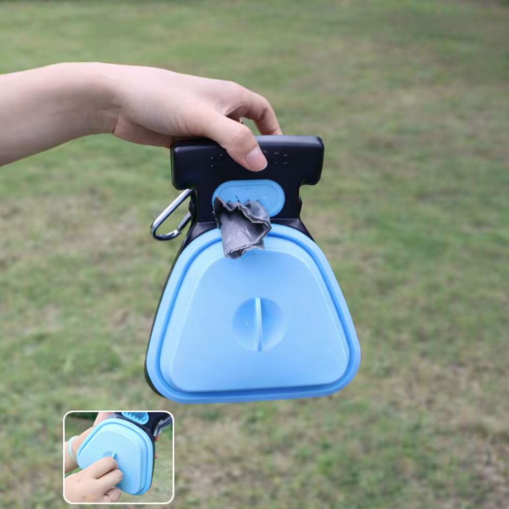 Recogedor portátil + 6 rollos de bolsas de regalo