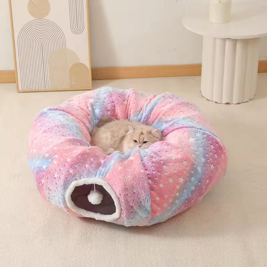 Túnel Acolchado para Mascotas