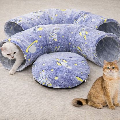 Túnel Acolchado para Mascotas